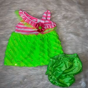 Top and bloomers set